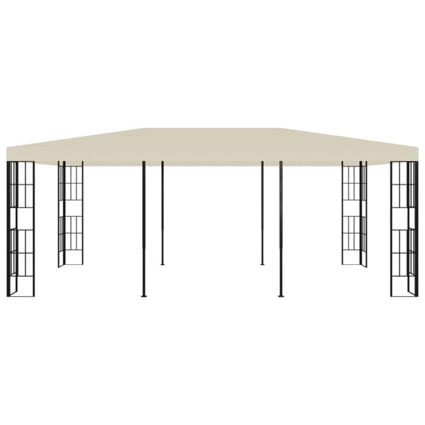 Paviljong 3x6 m gräddvit