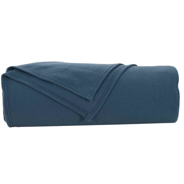 Filtar 6 pcs Mörkblå 350 x 270 cm Fleece