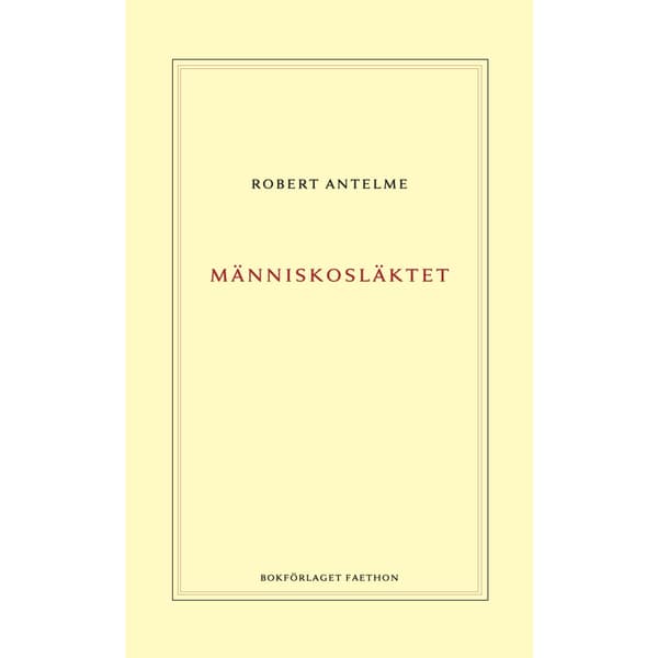 Människosläktet (inbunden)