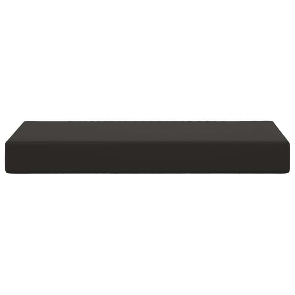 Utomhus sitskudde 100% Polyester Svart 80 x 40 x 8 cm