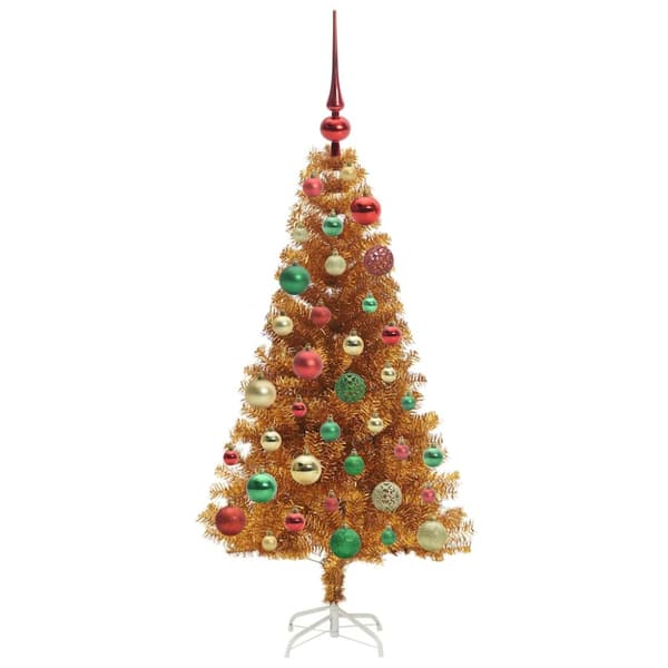 Julgran Guld 120 cm PET