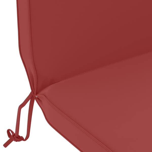 Solsängkudde 100% Polyester Vinröd 55 x 124 x 5 cm