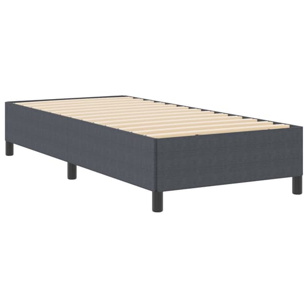 Bäddfjäder Mörkgrå 90 x 200 cm Kordread tyg