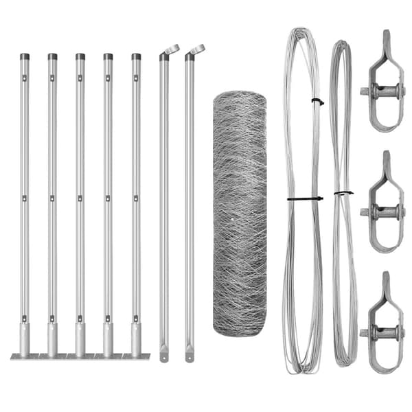 Stängselstolpe Silver