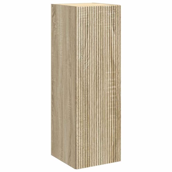 Badrumsmöbelset 5 st Sonoma-ek 33 x 34,5 x 100 cm