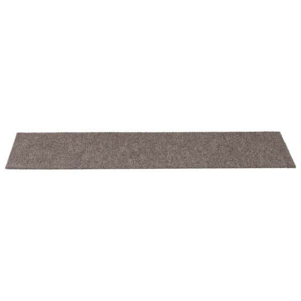 Trappmattor självhäftande 30 st 76x20 cm beige rektangulära