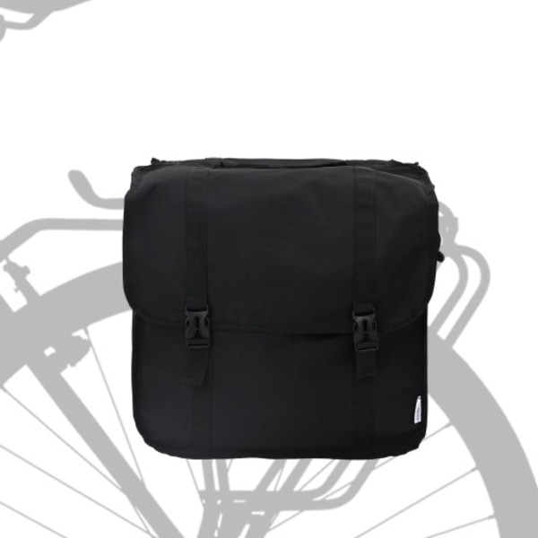 Cykelpåse Dubbelpåsar 48 L Svart