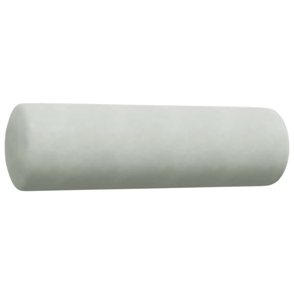Soffgrupp med dynor och bolster 2 delar ljusgrå sammet