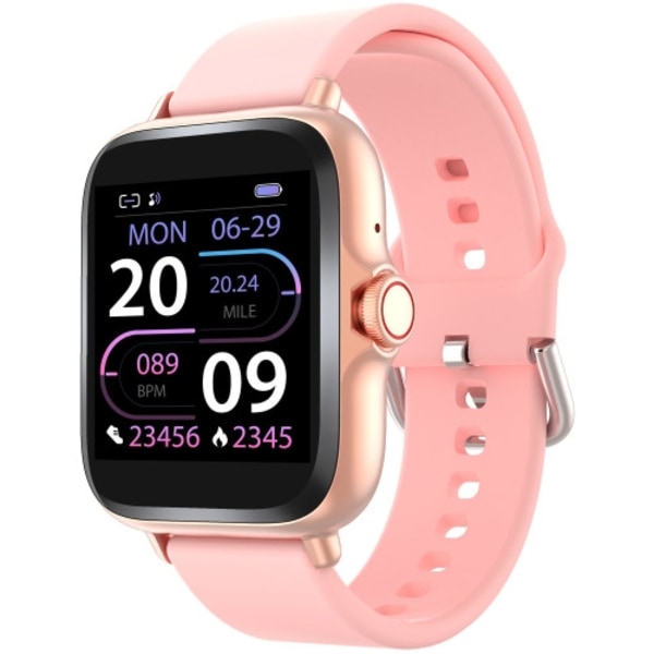 SmartWatch 1,44 display Hjärtsensor Rosa