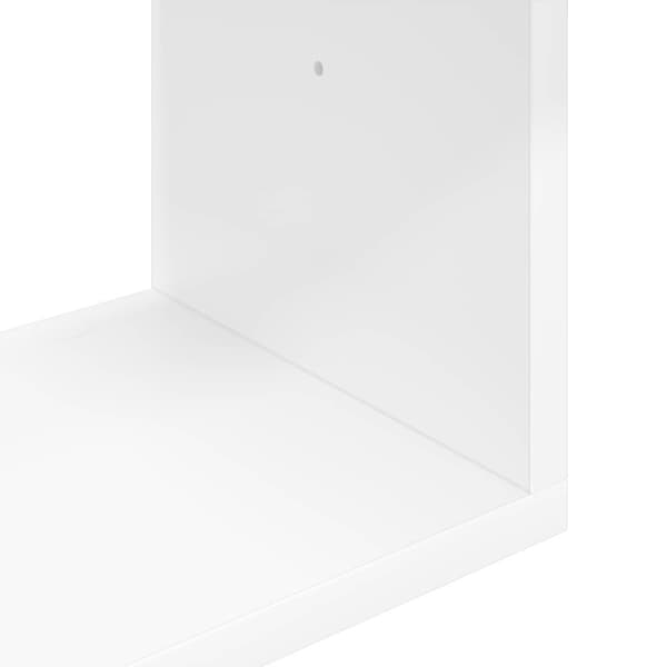 Vägg hylla Vit 60 x 12 x 50,5 cm Konstruerat trä