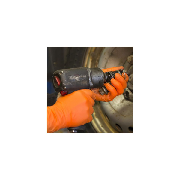Nitrilhandske 940 orange XL 100/fp