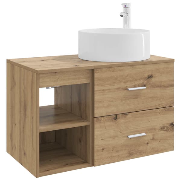 Badrumsmöbelset 2 pcs Artisan-ek Konstruerat trä