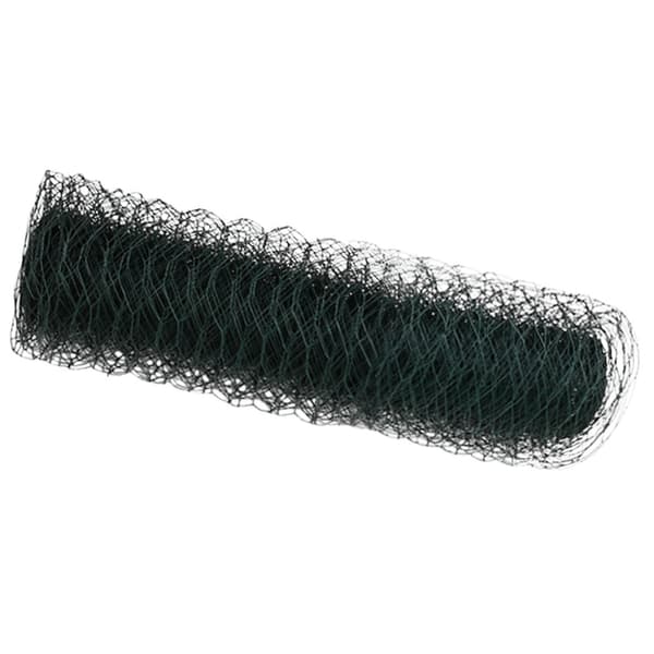 Hexagonstängsel Grön 0,4 x 10 m PVC