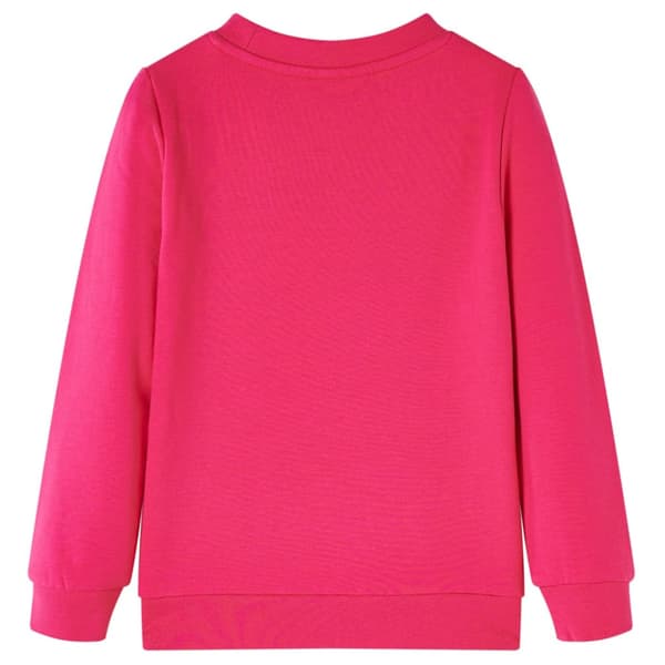 Tröja för barn stark rosa 128