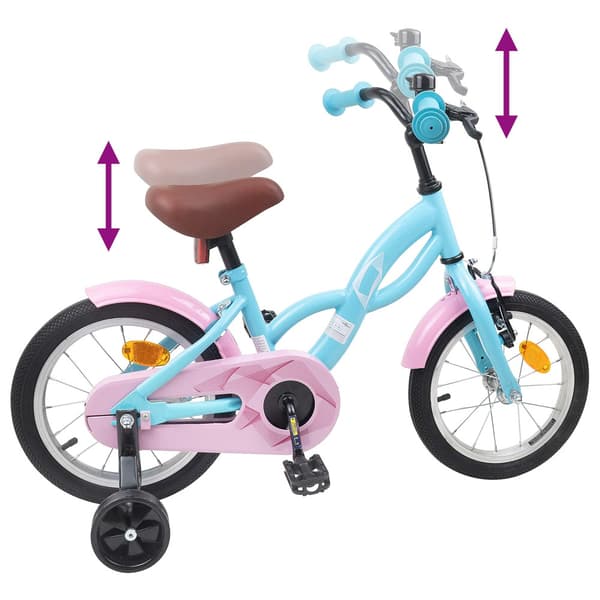 Barncykel 12 Tum för 2-4 åringar Ljusblå