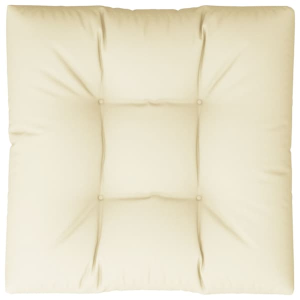 Palldyna gräddvit 80x80x12 cm tyg