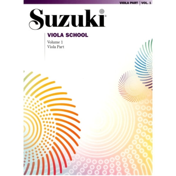 Suzuki viola 1 (häftad, eng)