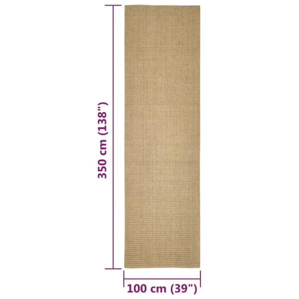 Sisalmatta för klösstolpe 100x350 cm