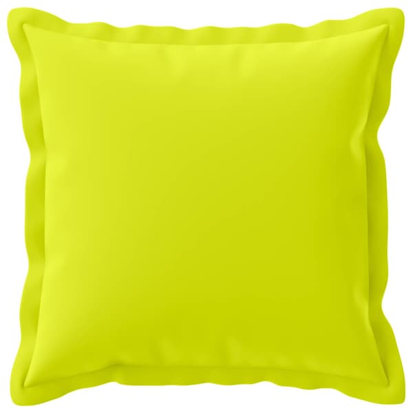 Kuddöverdrag 12 st HOUTEN Klart grön. 40 x 40 cm Polyester