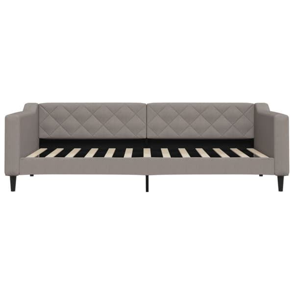 Dagbädd taupe 90x200 cm tyg