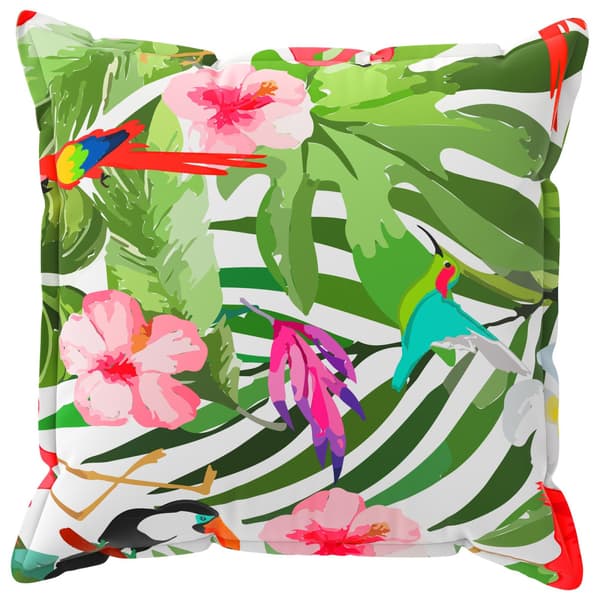 Kuddöverdrag 2 st HOUTEN Svart 70 x 70 cm Polyester