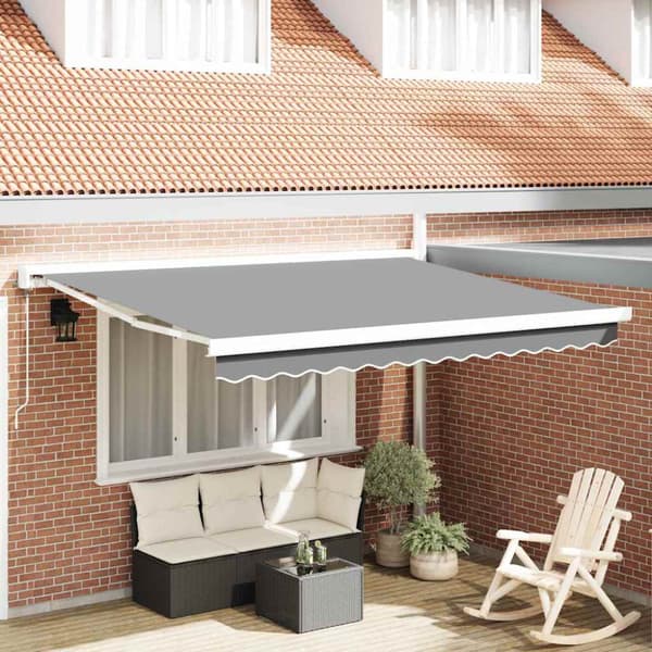Markisram Vit 300 x 250 cm Aluminium