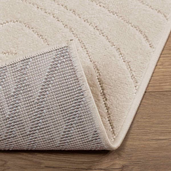 Inomhus och utomhus matta PALMERAS Beige 240 x 340 cm Polyester