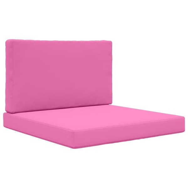 Utomhus Soffa Kudde 2 pcs Rosa Polyester