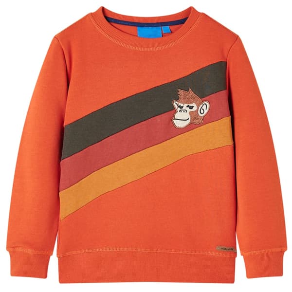 Tröja för barn orange 92