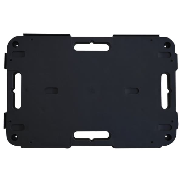 Transportvagnar 5 st svart 58x38x12 cm polypropen