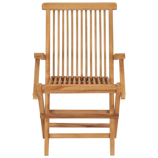 Trädgårdsstolar med antracit dynor 4 st massiv teak