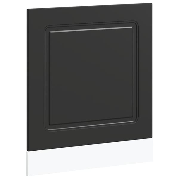 Diskmaskinspanel Kalmar svart 60x1,5x57 cm konstruerat trä