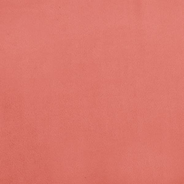 Fotpall rosa 45x29,5x35 cm sammet