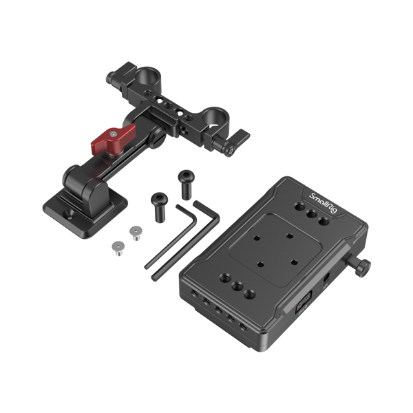 SmallRig 3499 Battery Adapter Plate V-Mount (Basic Version) With Extension Arm