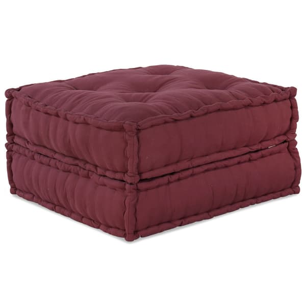 Modulsofa enhet 2 pcs Bordeaux 140 x 70 x 36 cm Tyg