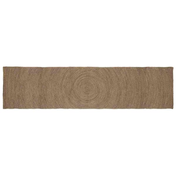 Områdesmattor Rektangulär Grå 60 x 400 cm Jute
