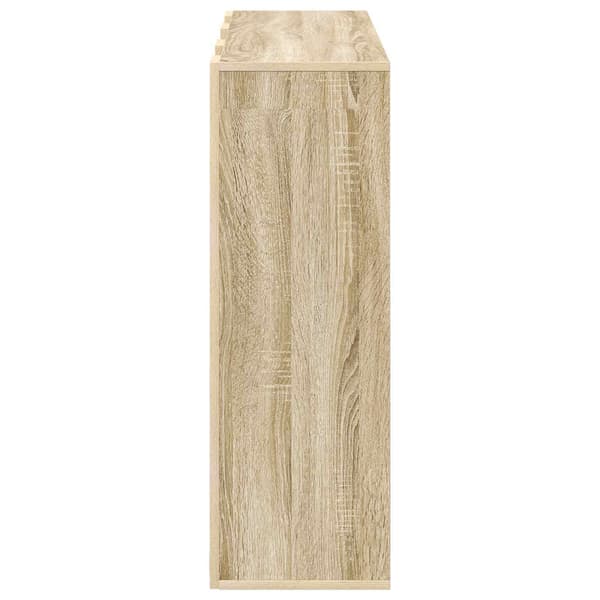 Sideboard med låda Sonoma-ek 88,5 x 29 x 84,5 cm