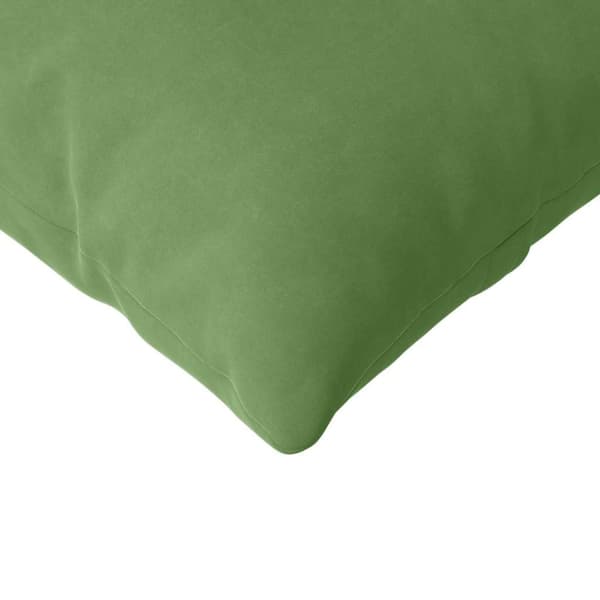 Sofakuddar 2 pcs Ljusgrön 145 x 40 cm Kordread tyg