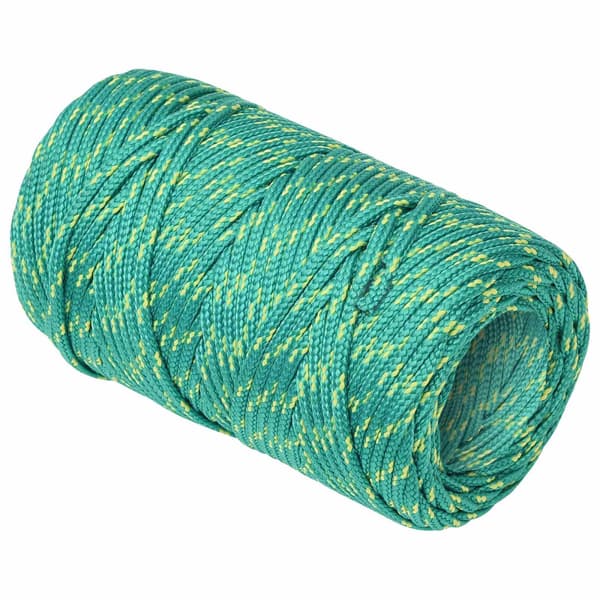 Mångsidigt bruksrep 2 mm 25 m Grön PP 27 kg Maxbelastning