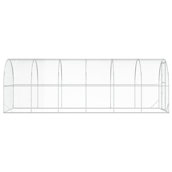 Hönsgård Silver 600 x 200 x 200 cm Galvaniserat stål
