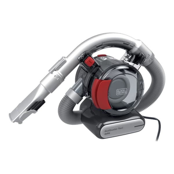 Black & Decker DustBuster Flexi Auto PD1200AV - dammsugare - handhållen - röd/grå