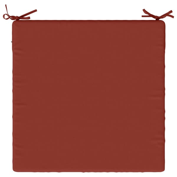 4-delade Sittdynor SOEST 4 st 100% Polyester Röd 80 x 80 x 5 cm