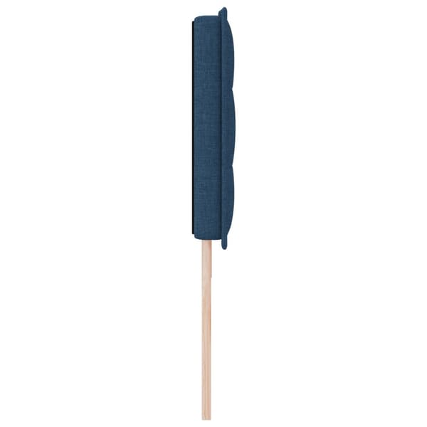 Huvudgavel Blå 180 cm tyg