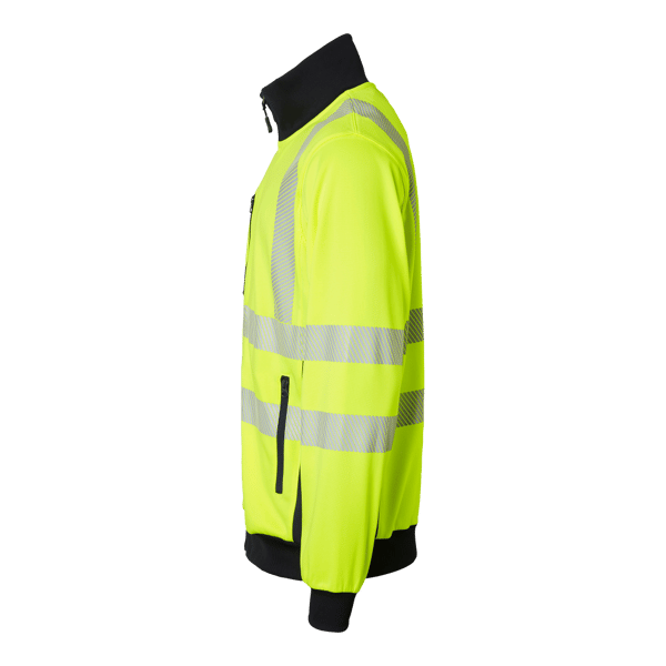 1529 Sweat Fluorescent yellow/navy Unisex