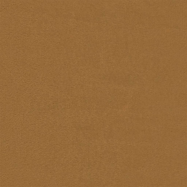 Tvåsitssoffa brun 180x77x82 cm sammet