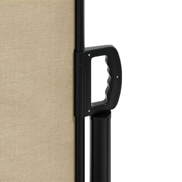 Indragbar sidomarkis beige 200x500 cm