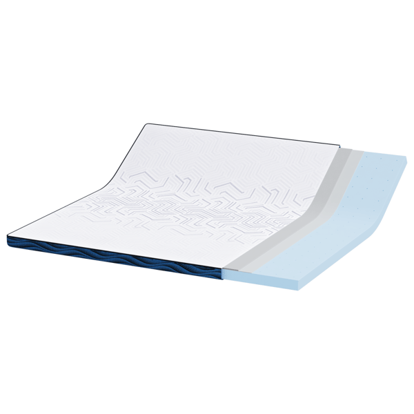 Madrasskydd Vit 200 x 200 cm Jacquardtyg