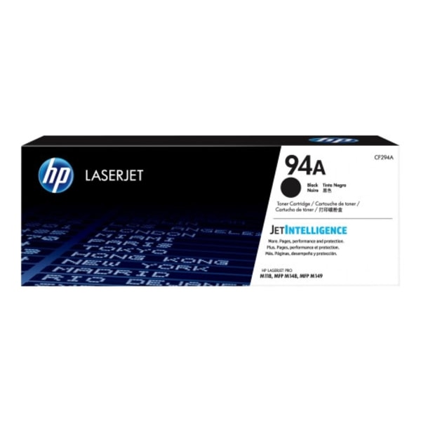 HP 94A - svart - original - LaserJet - tonerkassett (CF294A)