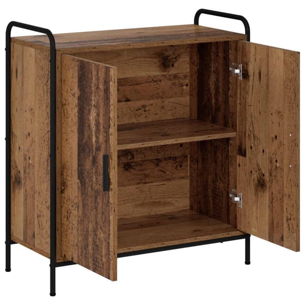 Sideboard Gammalt trä 97 x 33 x 81 cm Konstruerat trä