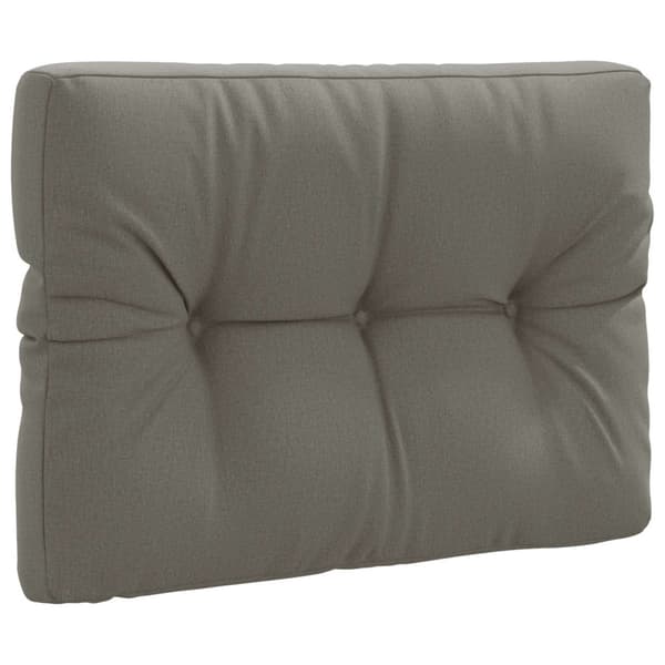 Pallryggkudde VIANEN 100% Polyester Grå 70 x 40 x 12 cm